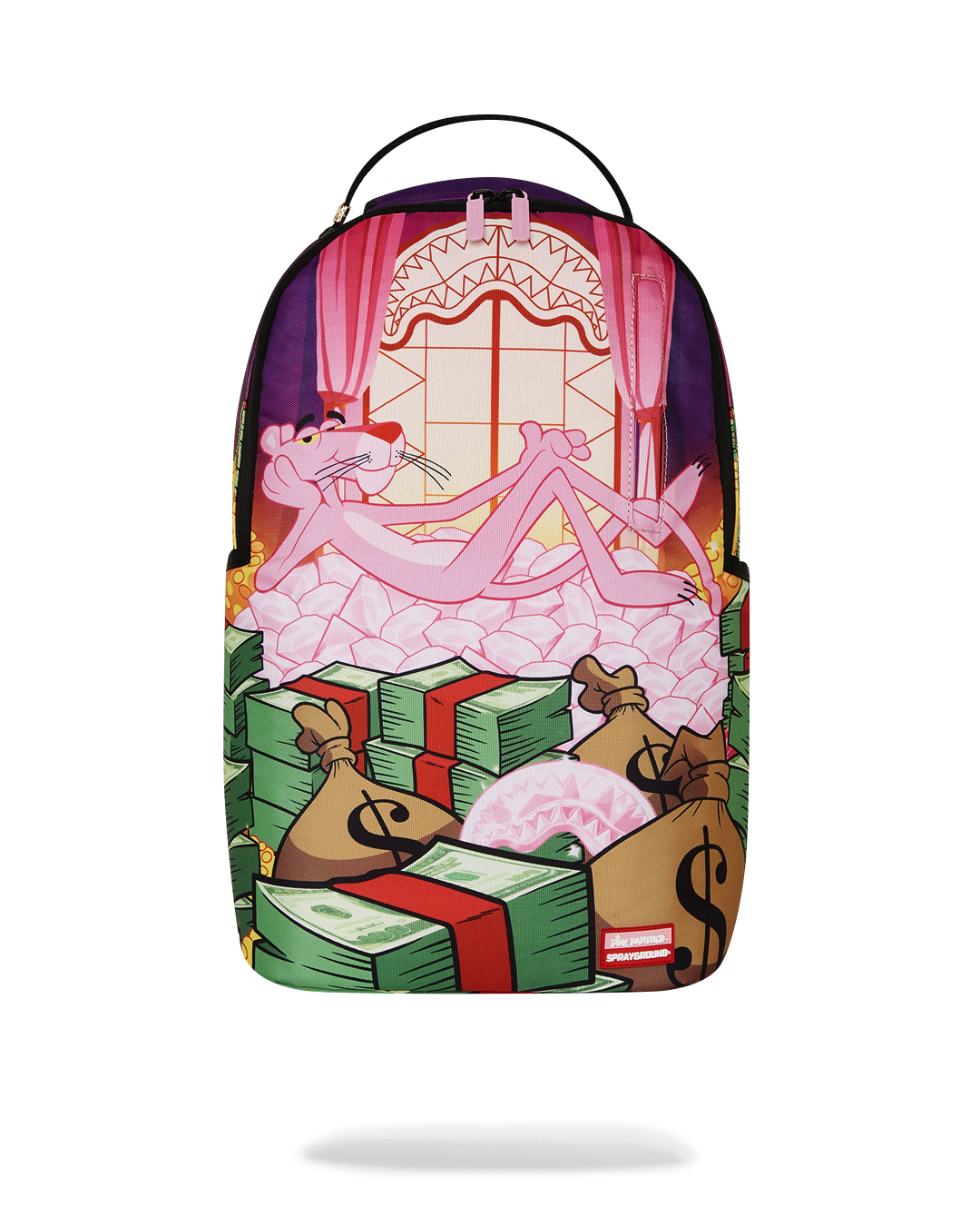 Sprayground - Pink Panther Money Stash DLXR Backpack - Clique Apparel