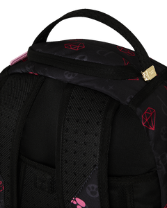 Sprayground - Pink Panther Paw Prints DLXR Backpack - Clique Apparel