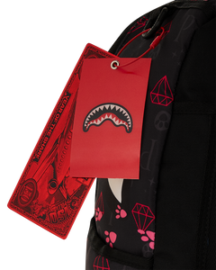 Sprayground - Pink Panther Paw Prints DLXR Backpack - Clique Apparel