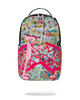 Sprayground - Pink Panther Painting Sharkmouth DLXR Backpack - Clique Apparel