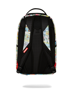 Sprayground - Pink Panther Painting Sharkmouth DLXR Backpack - Clique Apparel