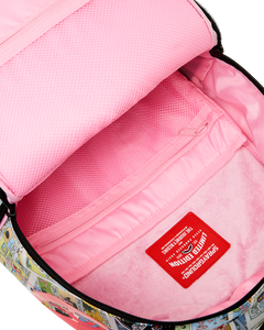 Sprayground - Pink Panther Painting Sharkmouth DLXR Backpack - Clique Apparel