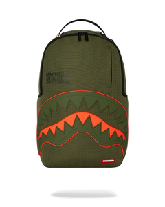 Sprayground - Shark Central Army DLX-Ripstop Backpack - Clique Apparel