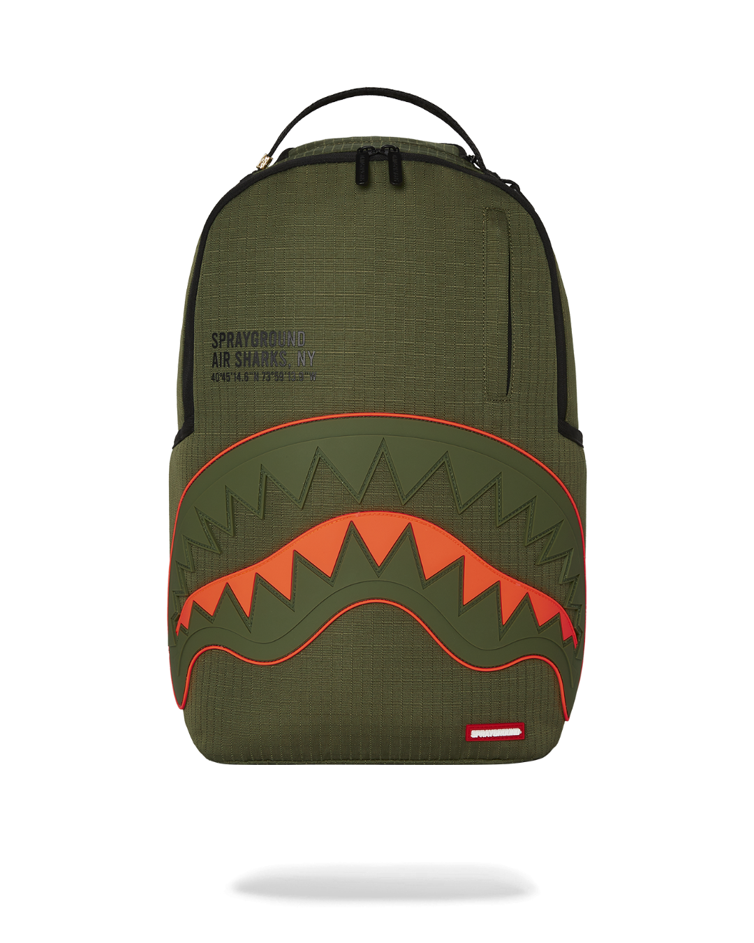 Sprayground - Shark Central Army DLX-Ripstop Backpack - Clique Apparel