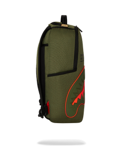 Sprayground - Shark Central Army DLX-Ripstop Backpack - Clique Apparel