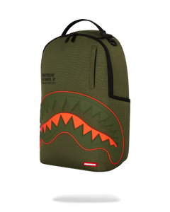 Sprayground - Shark Central Army DLX-Ripstop Backpack - Clique Apparel