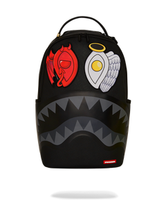 Sprayground - Black Removable Eyes DLXSV Backpack - Clique Apparel