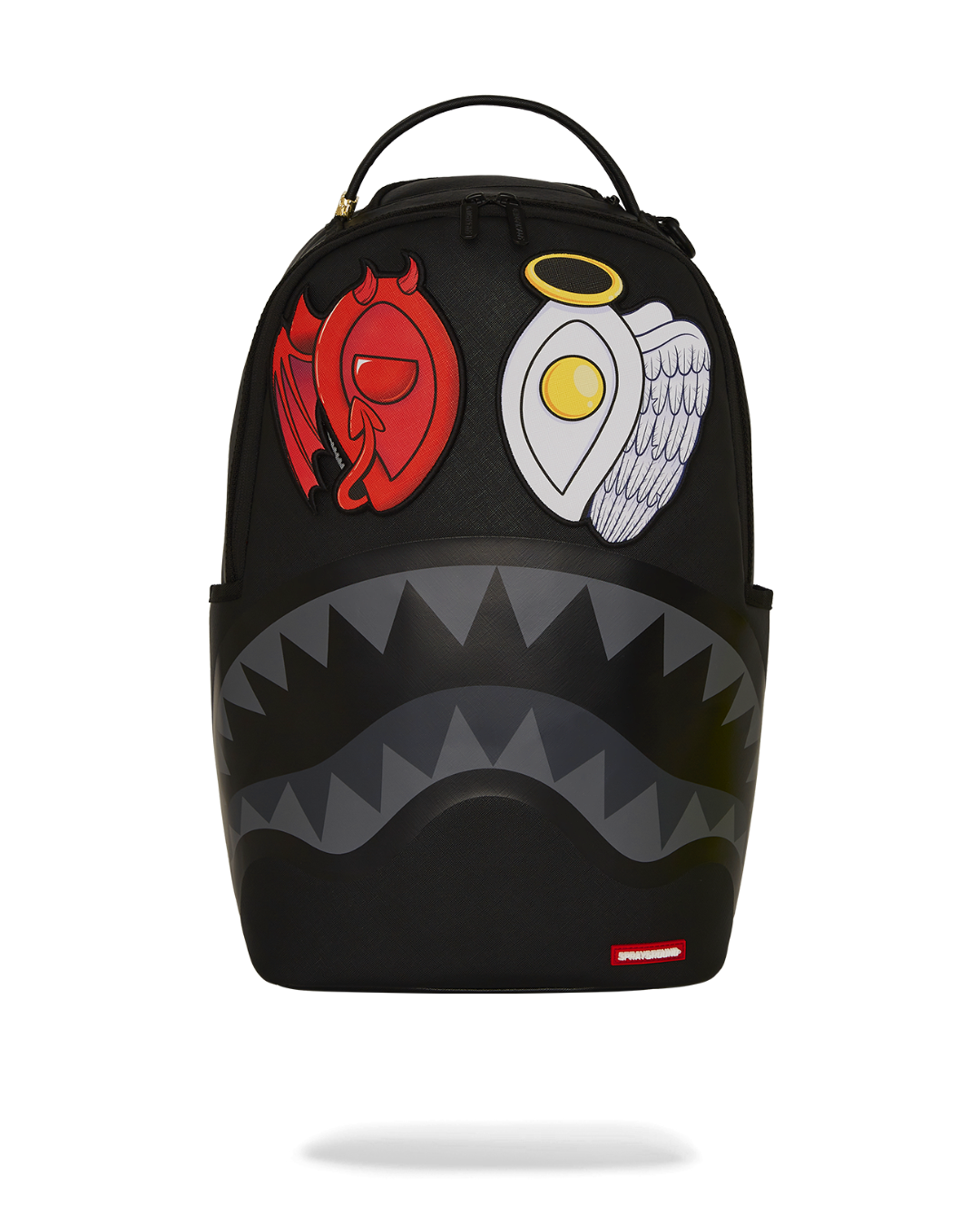 Sprayground - Black Removable Eyes DLXSV Backpack - Clique Apparel