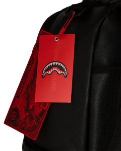 Sprayground - Black Removable Eyes DLXSV Backpack - Clique Apparel