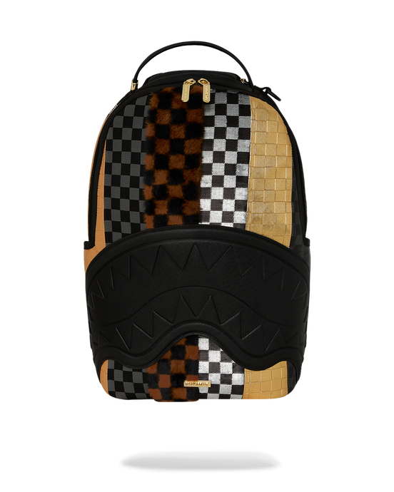 Sprayground- MIX MEDIA SHARK DLXSV BACKPACK