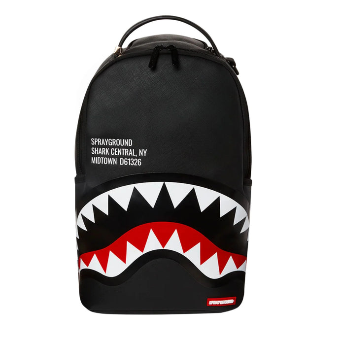 Sprayground - Shark Central Knit Black BackPack