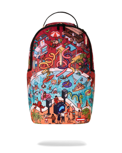 Sprayground - The Party Don’t Shark DLXR Backpack - Clique Apparel