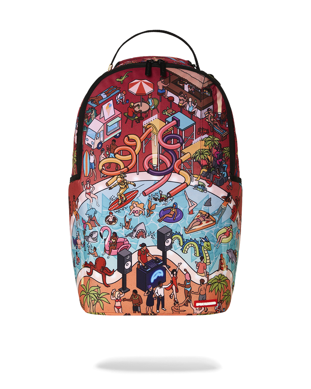 Sprayground - The Party Don’t Shark DLXR Backpack - Clique Apparel