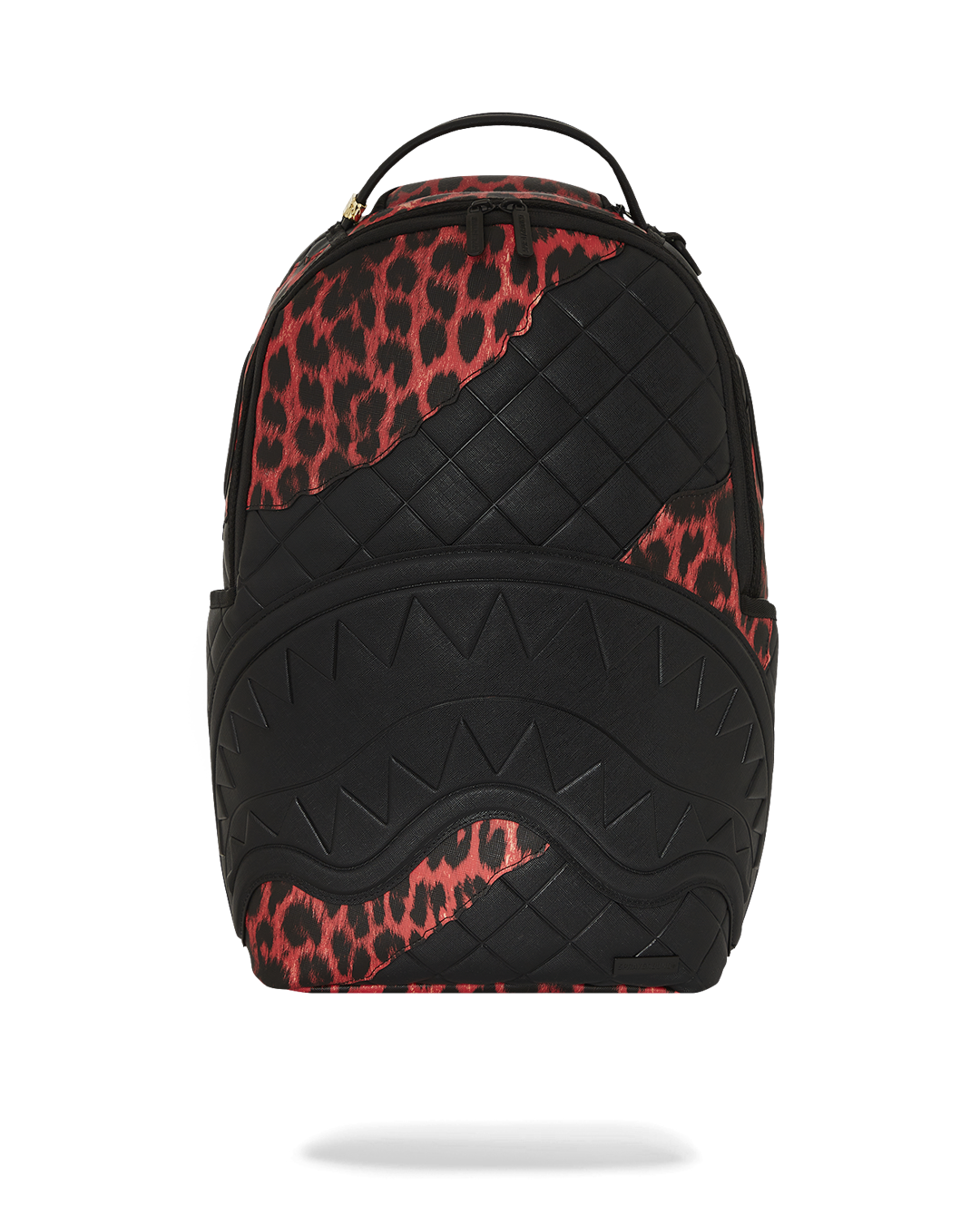 Sprayground - Red Leopard Puffer DLX Backpack - Clique Apparel