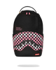 Sprayground - Shark Central Breakup Check Sorbet Grey Backpack - Clique Apparel