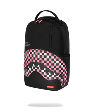 Load image into Gallery viewer, Sprayground - Shark Central Breakup Check Sorbet Grey Backpack - Clique Apparel
