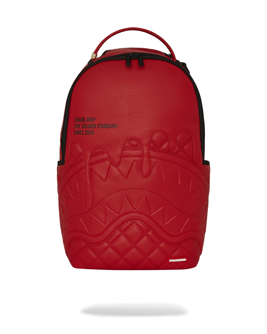 Sprayground - Shark Central Red Shark Drip DLXSV Backpack - Clique Apparel