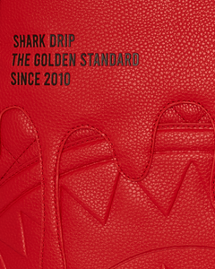Sprayground - Shark Central Red Shark Drip DLXSV Backpack - Clique Apparel