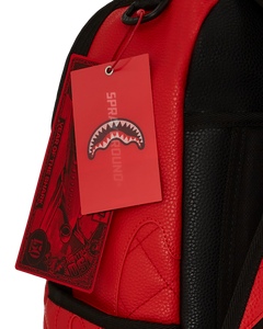 Sprayground - Shark Central Red Shark Drip DLXSV Backpack - Clique Apparel