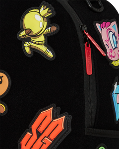 Sprayground - All Velcro Shark Gang DLX-Special Backpack - Clique Apparel