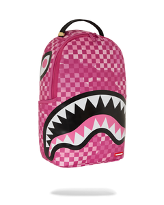Sprayground - Pink Camo Check DLXSV Backpack