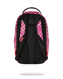 Sprayground - Pink Camo Check DLXSV Backpack