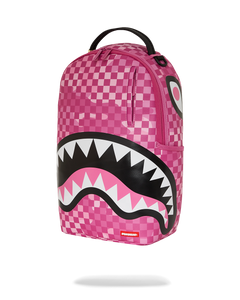 Sprayground - Pink Camo Check DLXSV Backpack