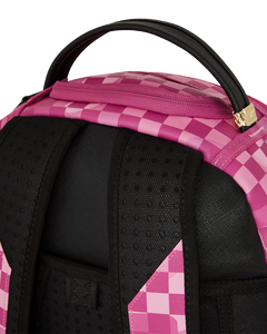 Sprayground - Pink Camo Check DLXSV Backpack