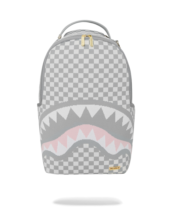 Sprayground - Knit Sharks In Paris In Cream DLX Backpack - Clique Apparel