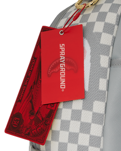 Sprayground - Knit Sharks In Paris In Cream DLX Backpack - Clique Apparel