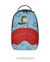 Load image into Gallery viewer, Sprayground - Peanuts Snoopy Pilot Shark DLXSV Backpack - Clique Apparel