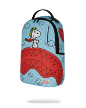 Load image into Gallery viewer, Sprayground - Peanuts Snoopy Pilot Shark DLXSV Backpack - Clique Apparel