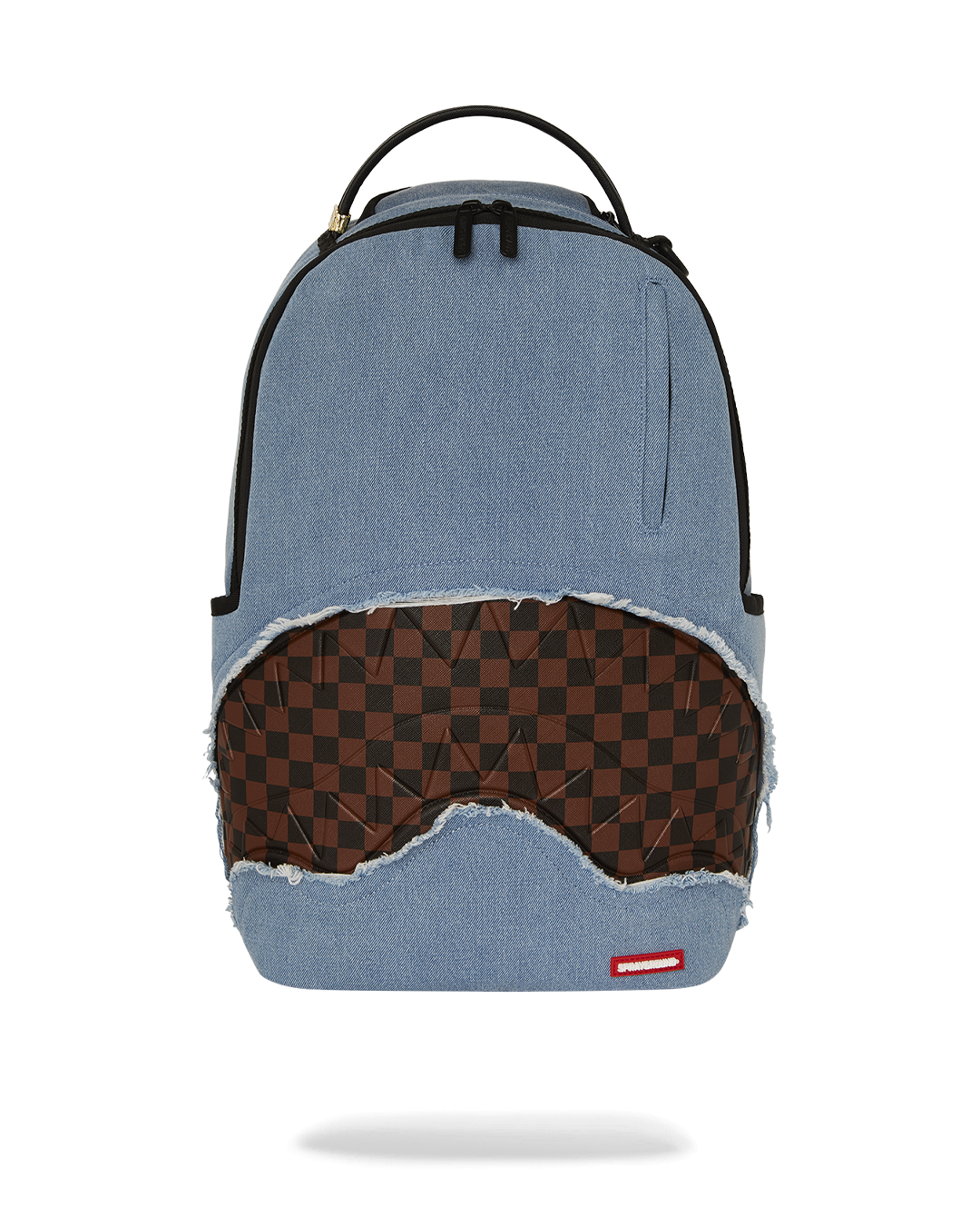 Sprayground - Denim Shark Bite DLXSV Backpack - Clique Apparel