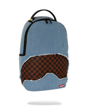 Load image into Gallery viewer, Sprayground - Denim Shark Bite DLXSV Backpack - Clique Apparel
