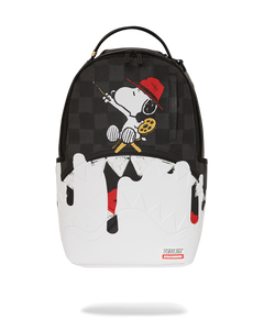 Sprayground - Peanuts Snoopy Painting Shark DLXSV Backpack - Clique Apparel