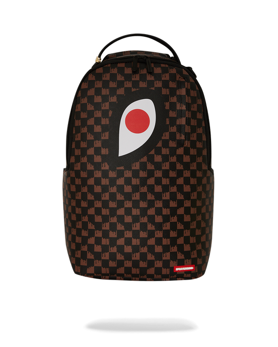 Sprayground - Evil Eye Drip Check DLXSV Backpack - Clique Apparel