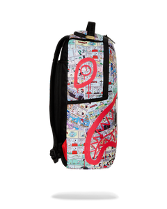 Sprayground - Snoopy Comic Art DLXR Backpack - Clique Apparel
