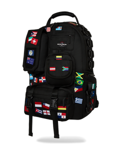 Sprayground - James Flags Special Ops Cargo Backpack - Clique Apparel