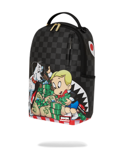 Sprayground - Richie Rich And Dog Money Reveal DLXSV Backpack - Clique Apparel