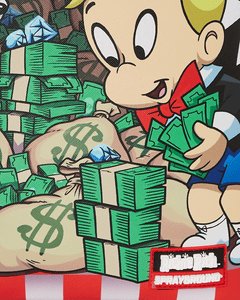 Sprayground - Richie Rich And Dog Money Reveal DLXSV Backpack - Clique Apparel