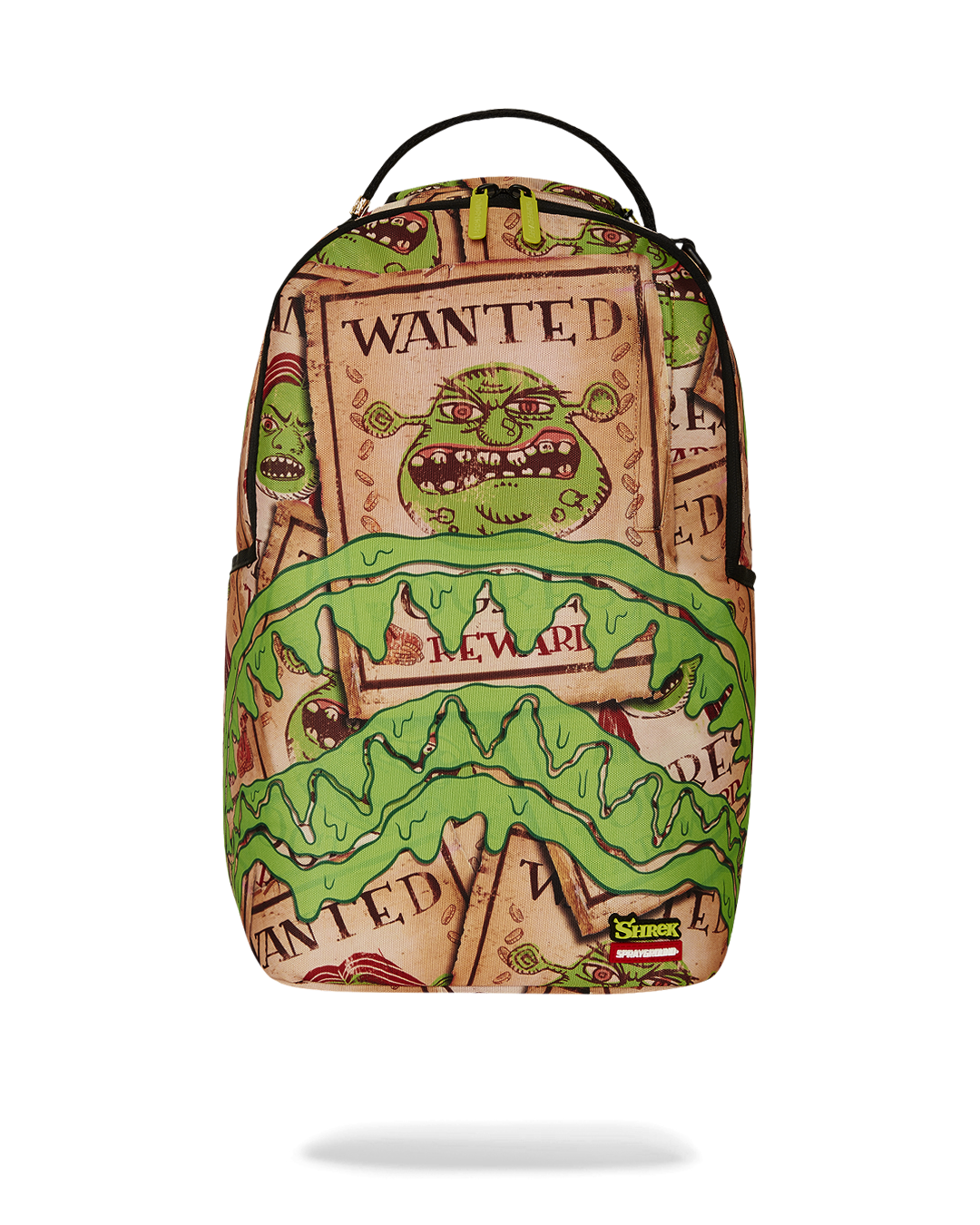Sprayground - Shrek Wanted DLXR Backpack - Clique Apparel