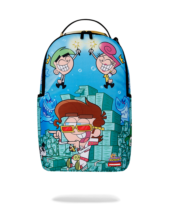 Sprayground - Timmy Sitting On Money Chair DLXR Backpack - Clique Apparel