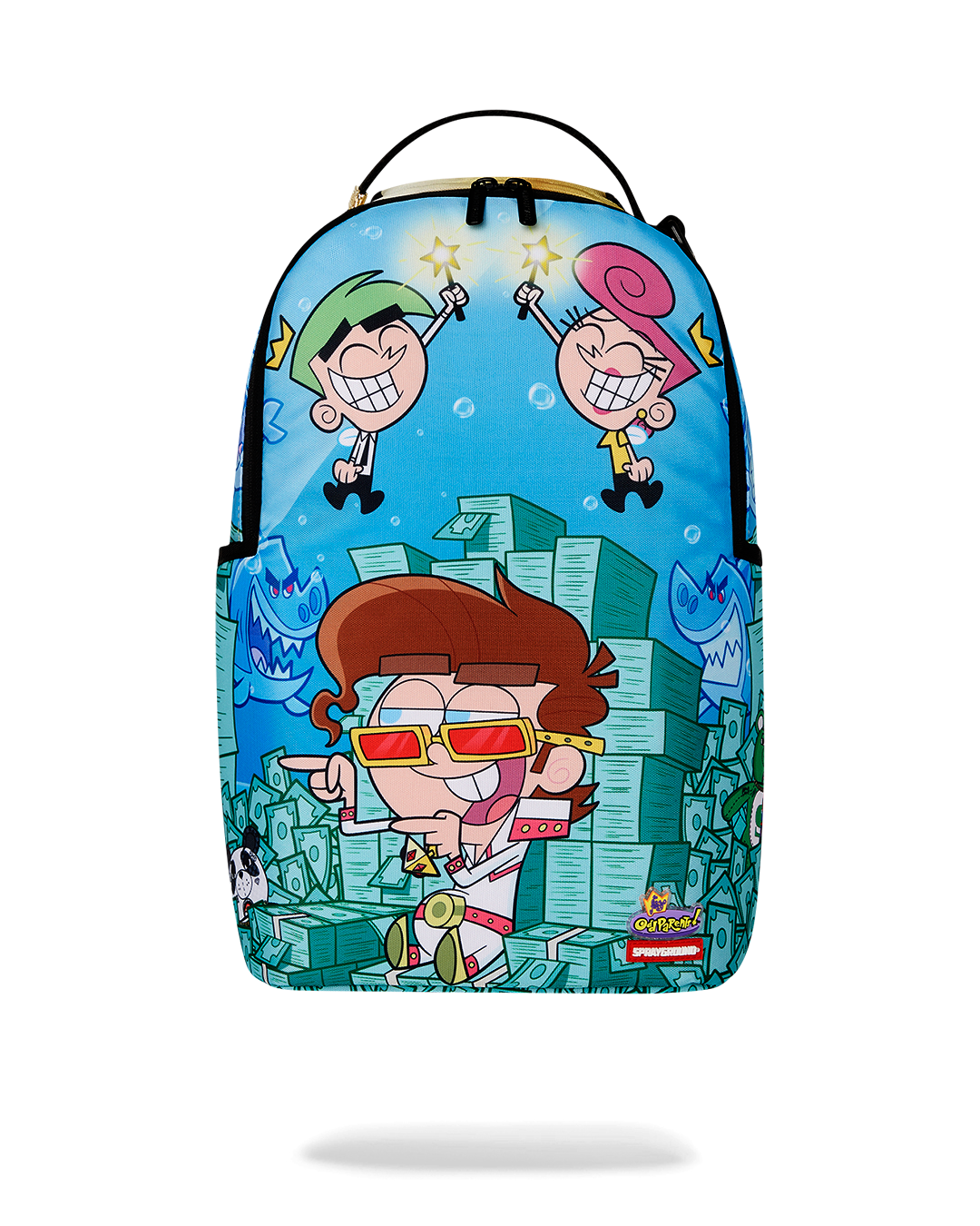 Sprayground - Timmy Sitting On Money Chair DLXR Backpack - Clique Apparel