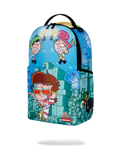 Sprayground - Timmy Sitting On Money Chair DLXR Backpack - Clique Apparel