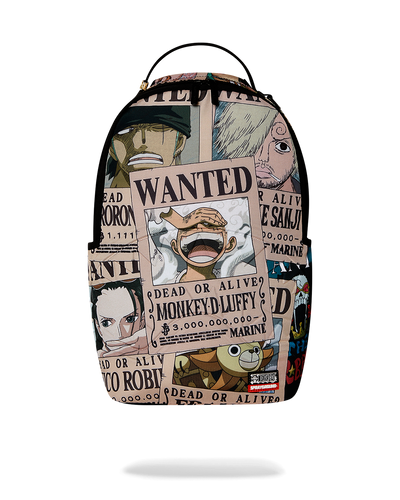 Sprayground - One Piece Wanted Shark Posters Backpack - Clique Apparel