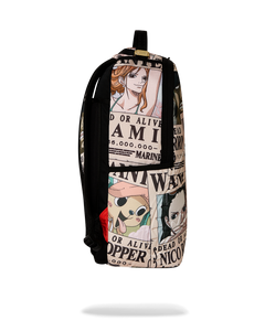 Sprayground - One Piece Wanted Shark Posters Backpack - Clique Apparel