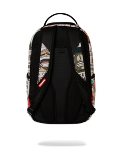 Sprayground - One Piece Wanted Shark Posters Backpack - Clique Apparel