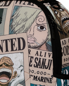 Sprayground - One Piece Wanted Shark Posters Backpack - Clique Apparel