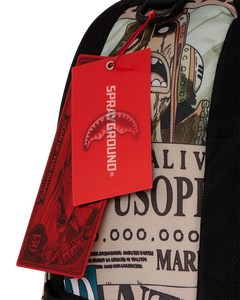 Sprayground - One Piece Wanted Shark Posters Backpack - Clique Apparel