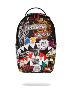 Sprayground - Pac-Man Stickers DLXSV Backpack - Clique Apparel